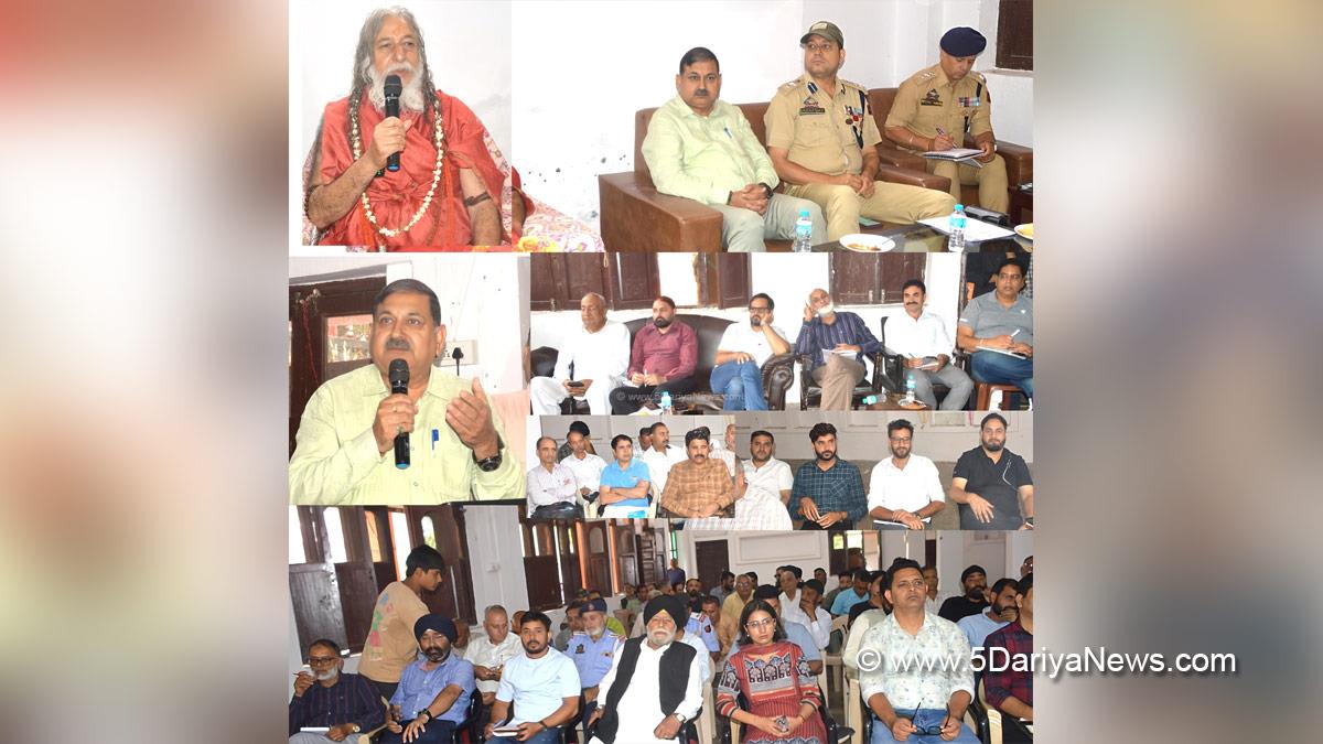 Ashok Kumar Sharma, DC Poonch, Poonch, Deputy Commissioner Poonch