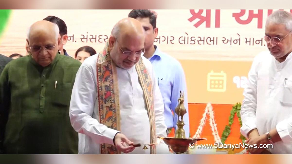 Amit Shah, Bhupendra Patel, Bhupendrabhai Rajnikantbhai Patel, Chief Minister of Gujarat, BJP, Bharatiya Janata Party, Ahmedabad