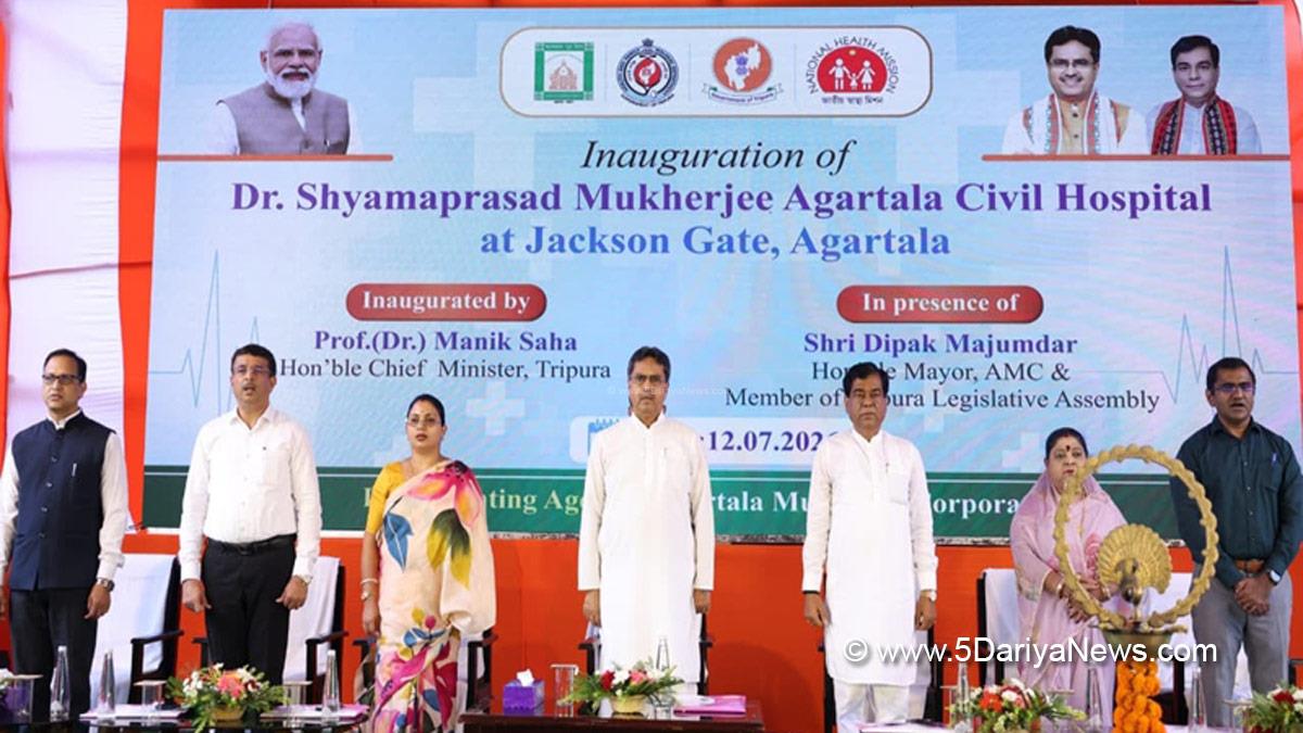 Manik Saha, BJP Tripura, Chief Minister of Tripura, Agartala, Tripura