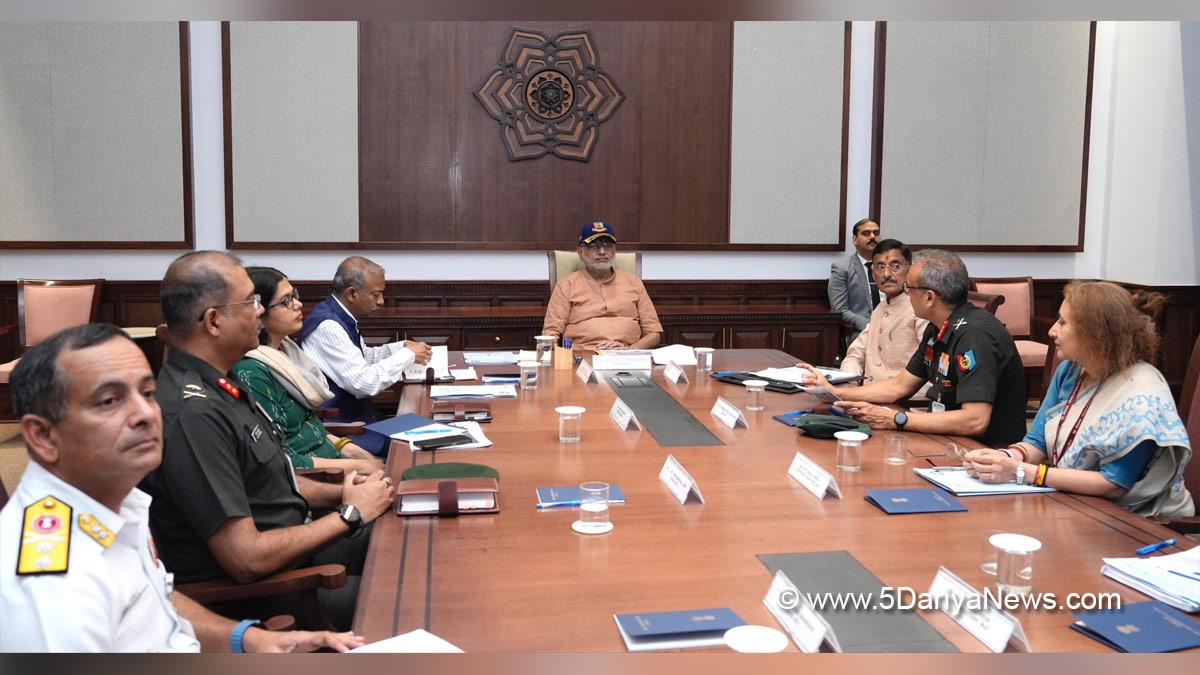 CP Radhakrishnan, Chandrapuram Ponnusami Radhakrishnan, Vice President of India, BJP, Bharatiya Janata Party, Sanjay Seth, Military, National Cadet Corps, NCC, New Delhi