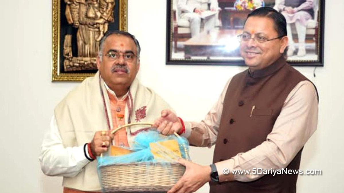  Tarun Chugh, Pushkar Singh Dhami, Chief Minister of Uttarakhand, BJP Uttarakhand, Uttarakhand, Dehradun, Uttarakhand News, Dehradun News