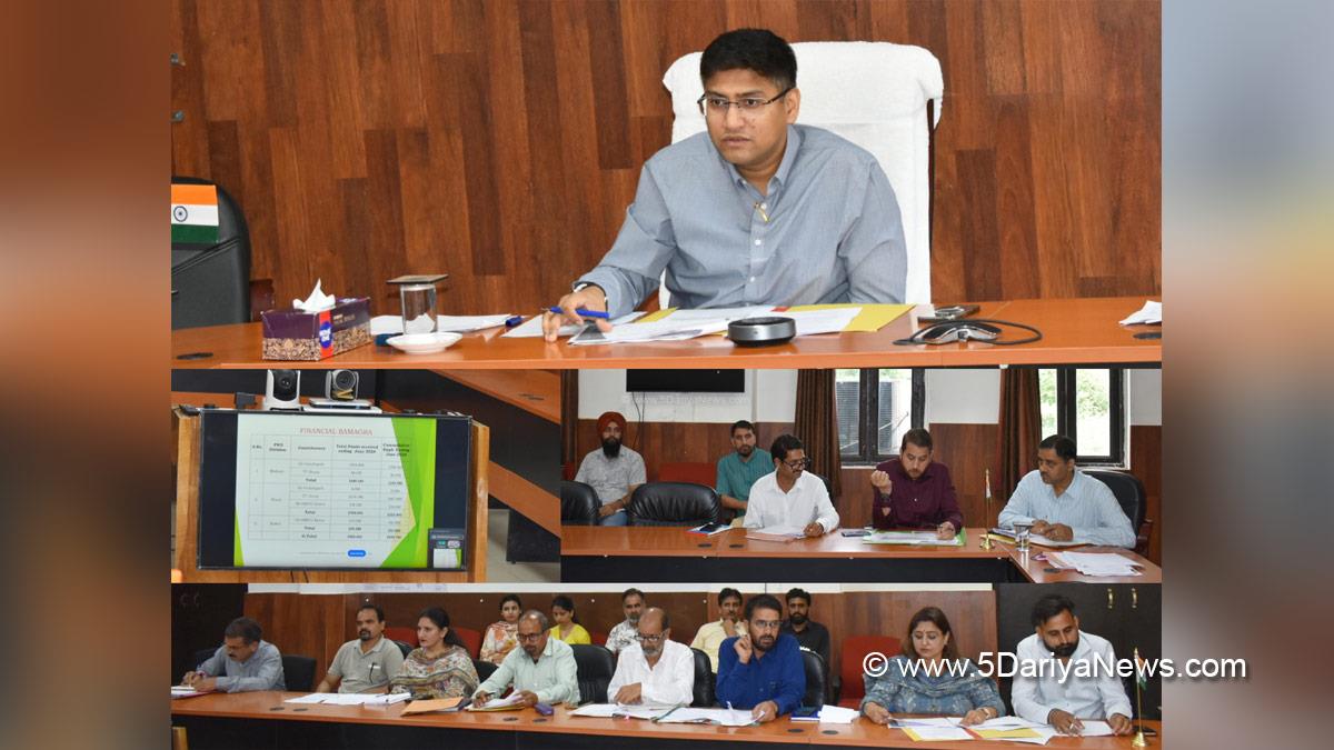 Kumar Abhishek, Reasi, Deputy Commissioner Reasi