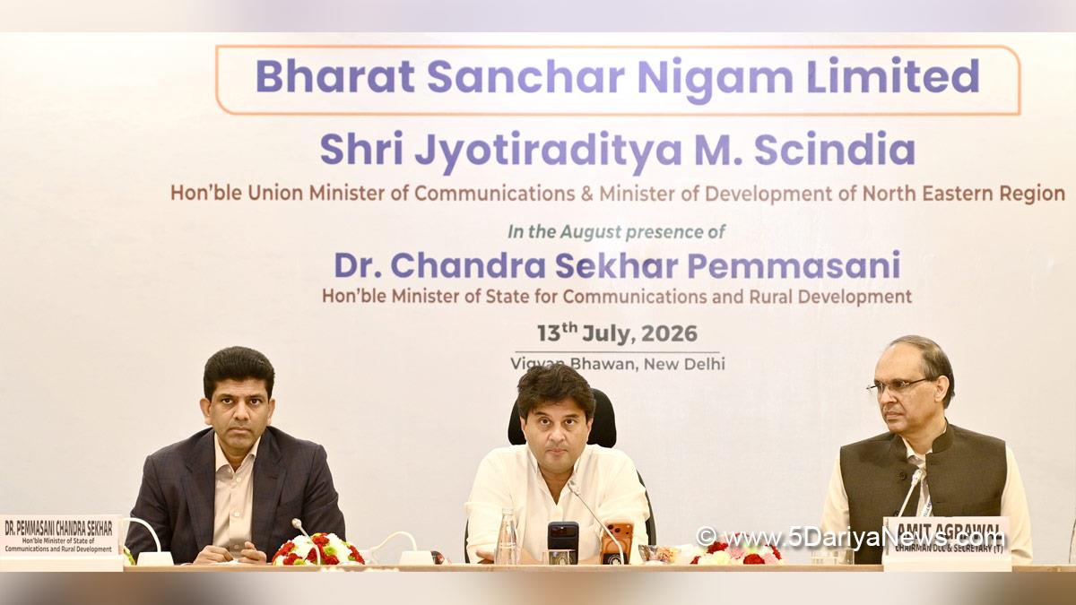 Jyotiraditya Scindia, Jyotiraditya Madhavrao Scindia, BJP, Bharatiya Janata Party, Dr Chandra Shekhar Pemmasani, New Delhi