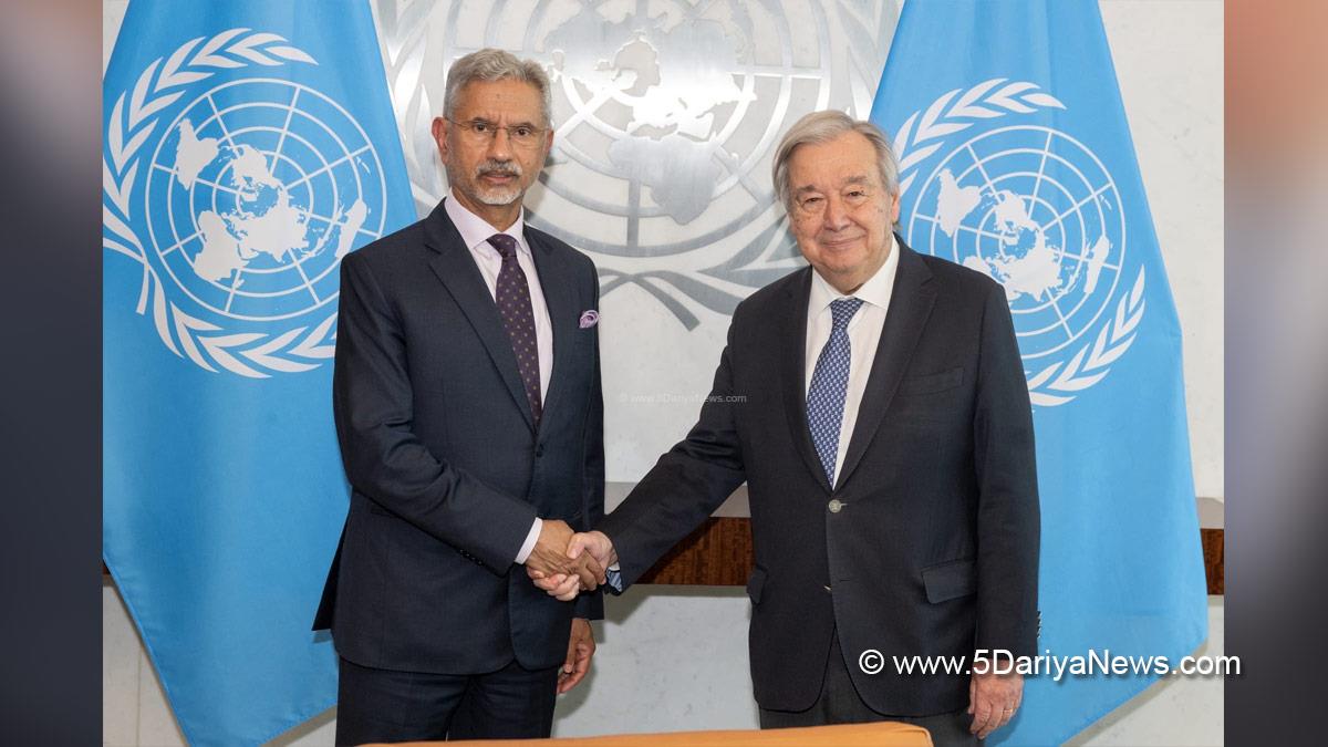 Subrahmanyam Jaishankar, BJP, Bharatiya Janata Party, Antonio Guterres, United Nations