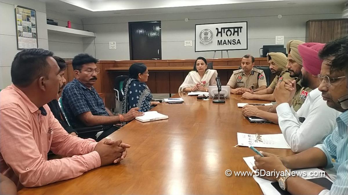 Navjot Kaur, DC Mansa, Deputy Commissioner Mansa, Mansa, Punjab, Punjab News, Latest Punjab News