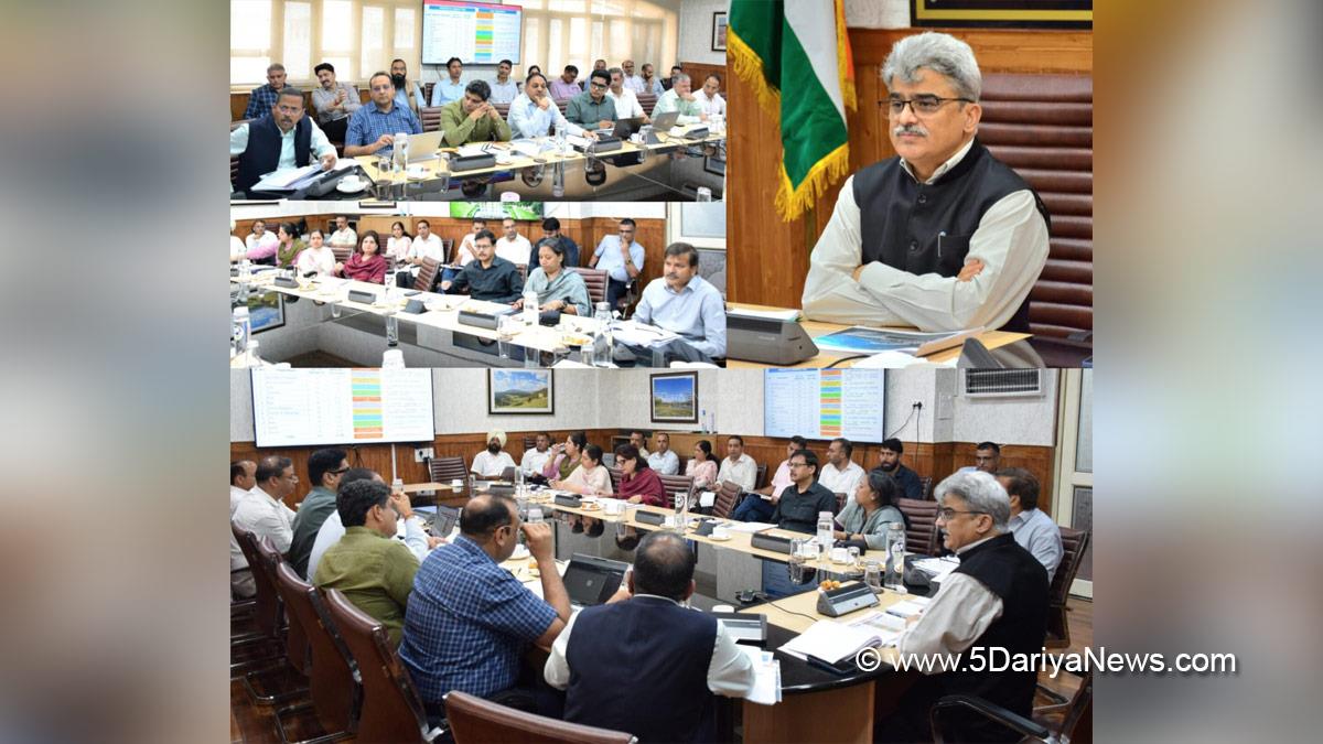 Atal Dulloo, Chief Secretary JK, Union Territory Level Screening Committee, UTLSC, Vibrant Villages Programme, VVP