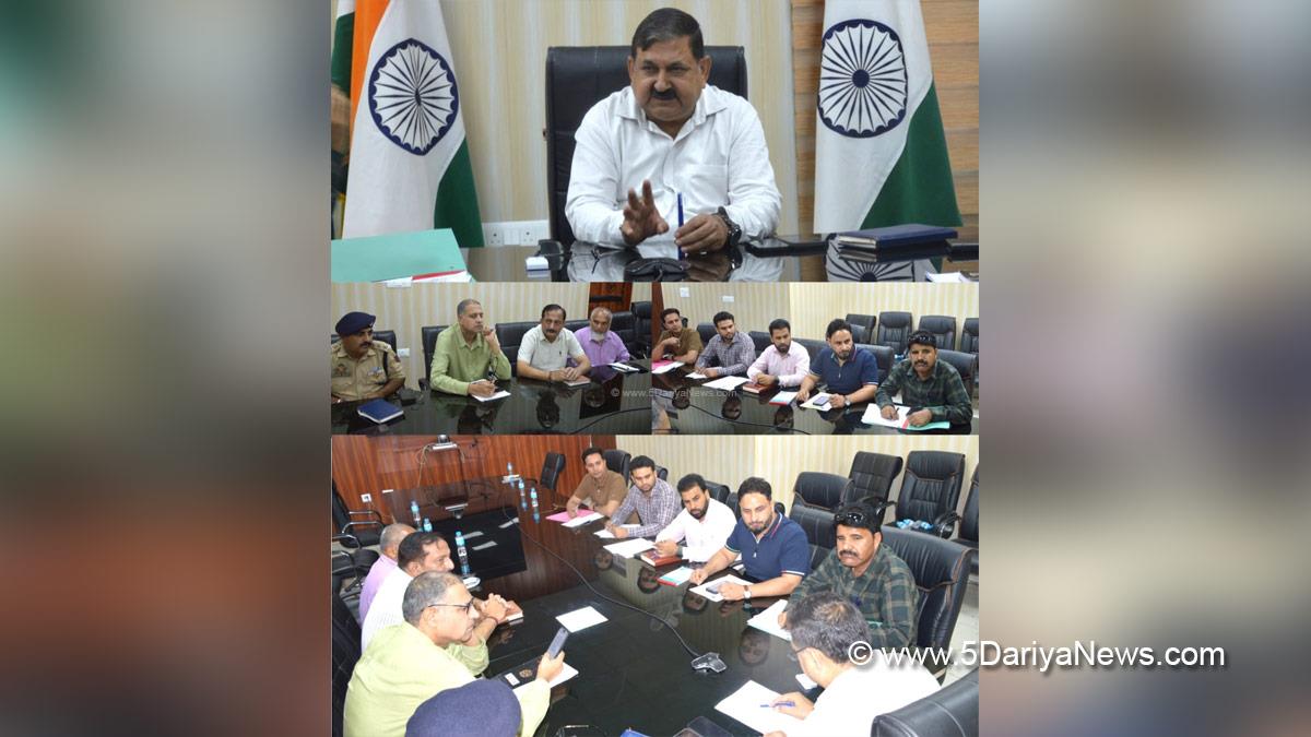 Ashok Kumar Sharma, Poonch, Deputy Commissioner Poonch