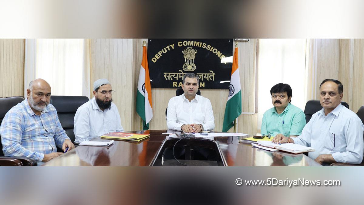 Mohammad Alyas Khan, Ramban, Deputy Commissioner Ramban