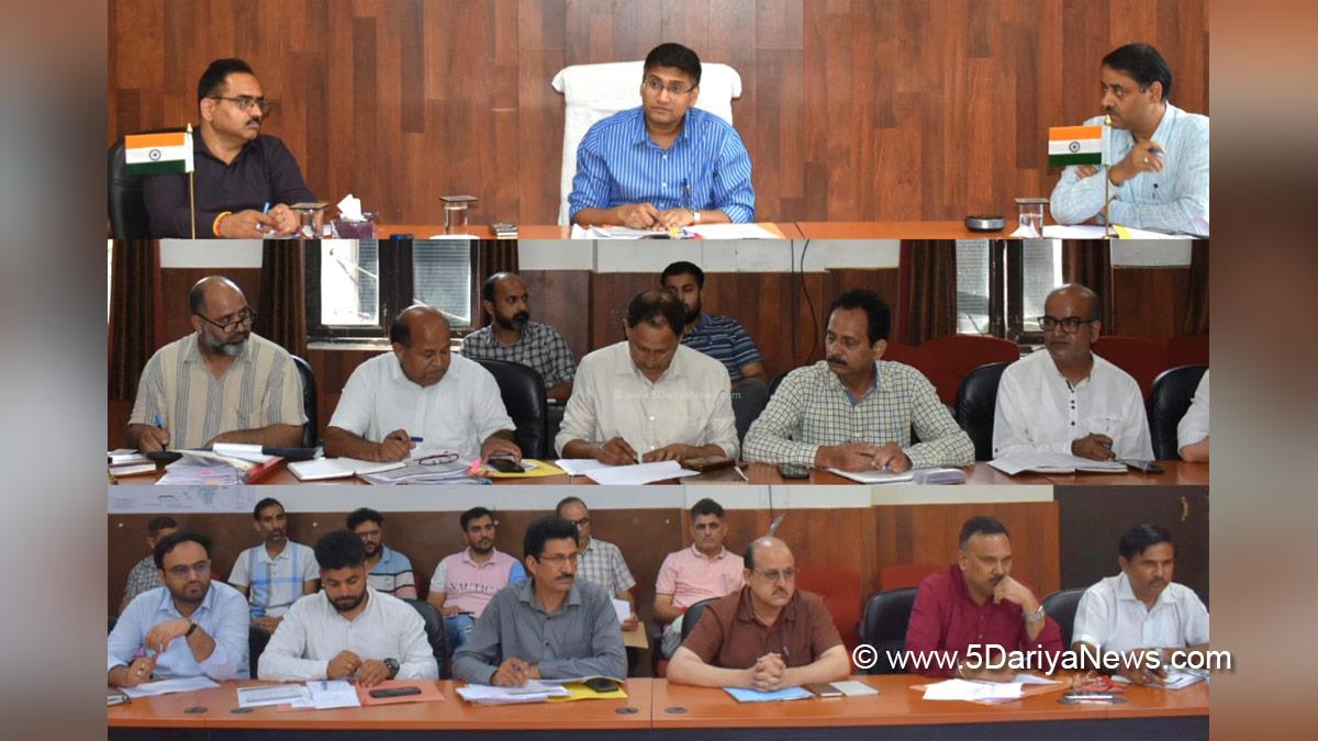 Kumar Abhishek, Reasi, Deputy Commissioner Reasi