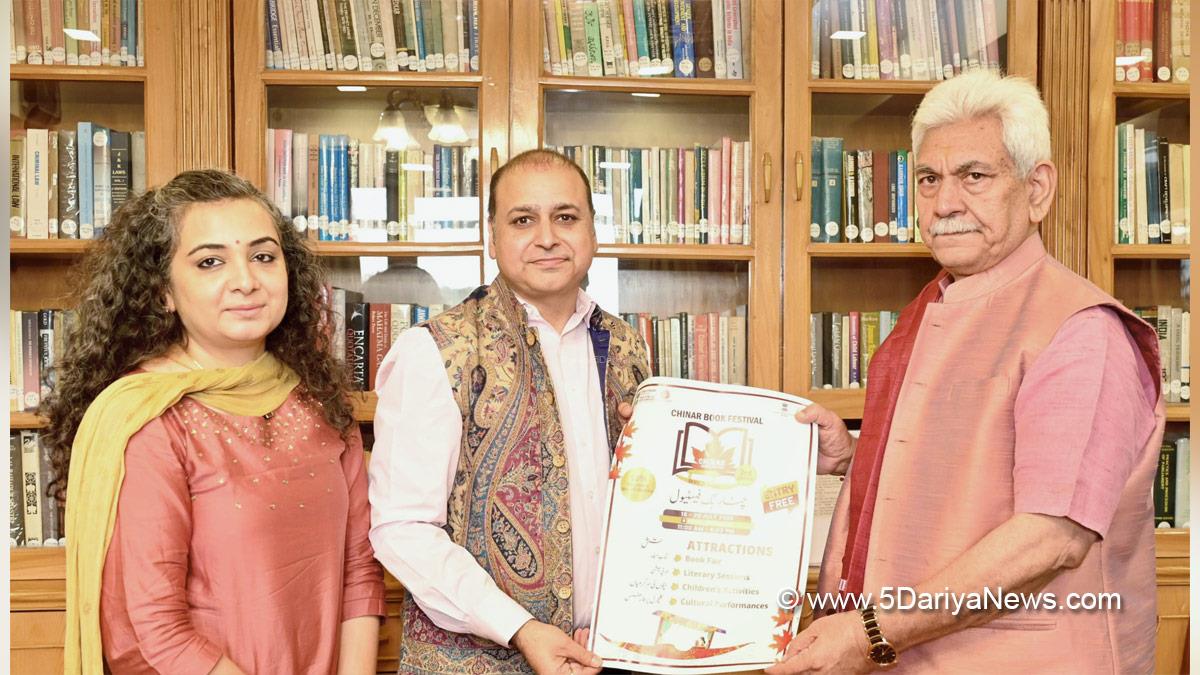 Manoj Sinha, Lieutenant Governor JK, Dr Amit Wanchoo, Srinagar