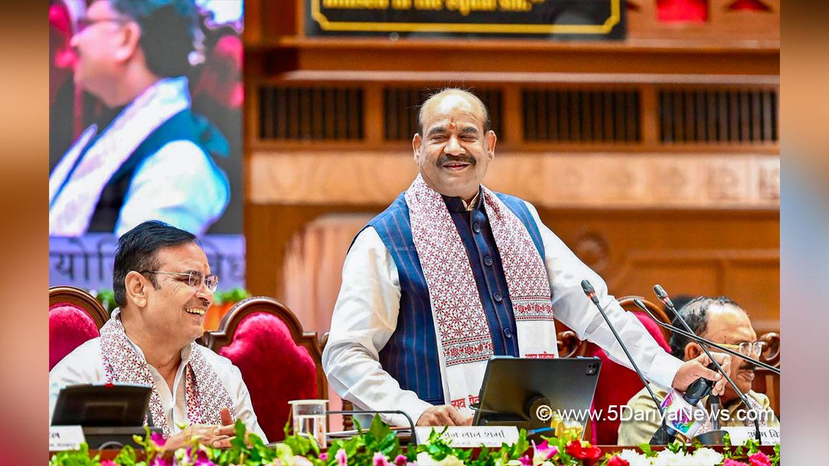 Om Birla, Bhajan Lal Sharma, BJP Rajasthan, Chief Minister Of Rajasthan, Jaipur