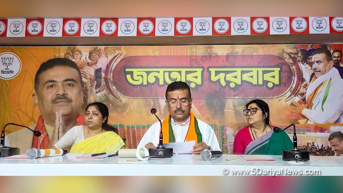 Suvendu Adhikari, BJP West Bengal, Chief Minister of West Bengal, West Bengal, Kolkata