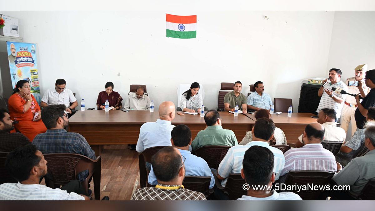 Ayushi Sudan, Samba, Deputy Commissioner Samba, Block Diwas