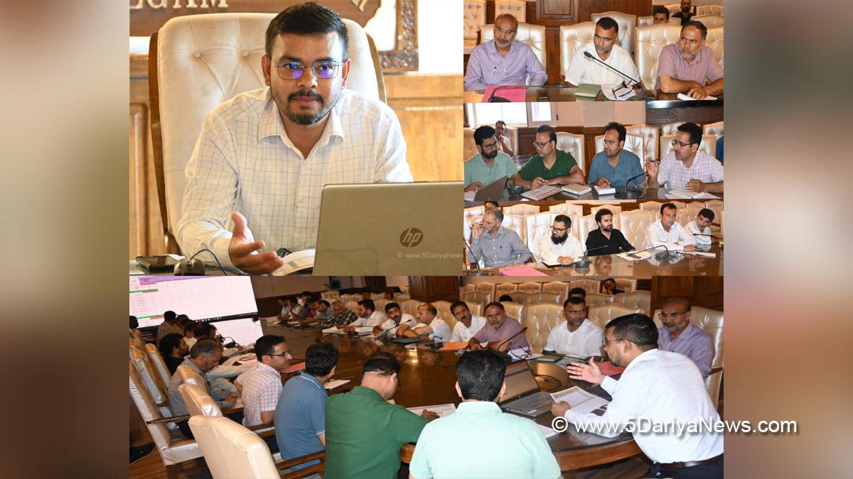 Shahzad Alam, Kulgam, Deputy Commissioner Kulgam