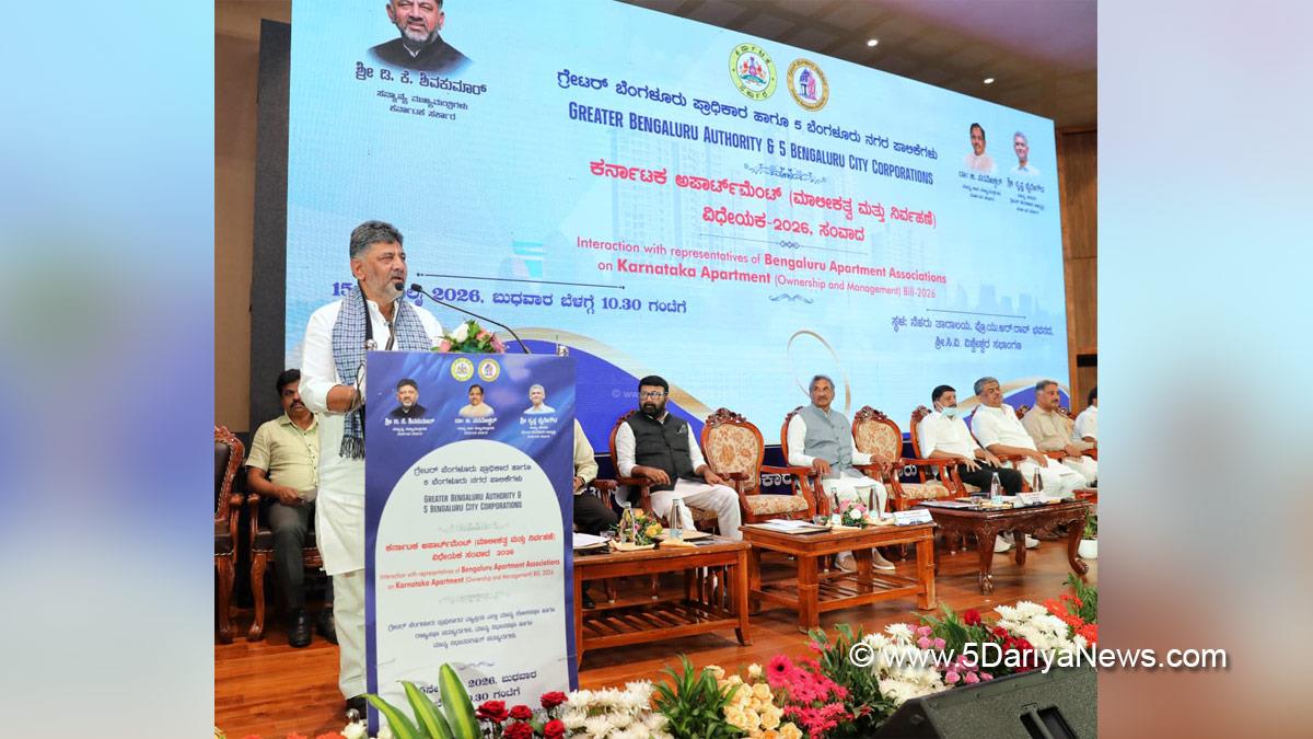 DK Shivakumar, Chief Minister of Karnataka, Karnataka Congress, Bengaluru