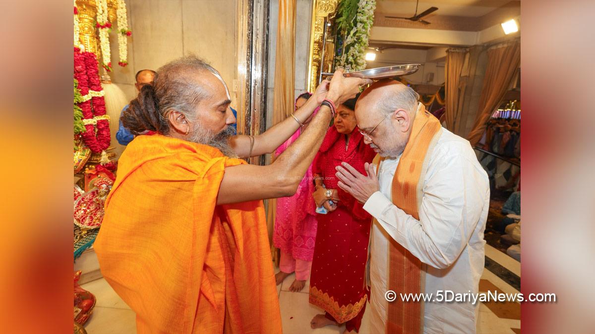Amit Shah, Union Home Minister, BJP, Bharatiya Janata Party, Minister of Cooperation, Ahmedabad, Ahmedabad Jagannath Temple