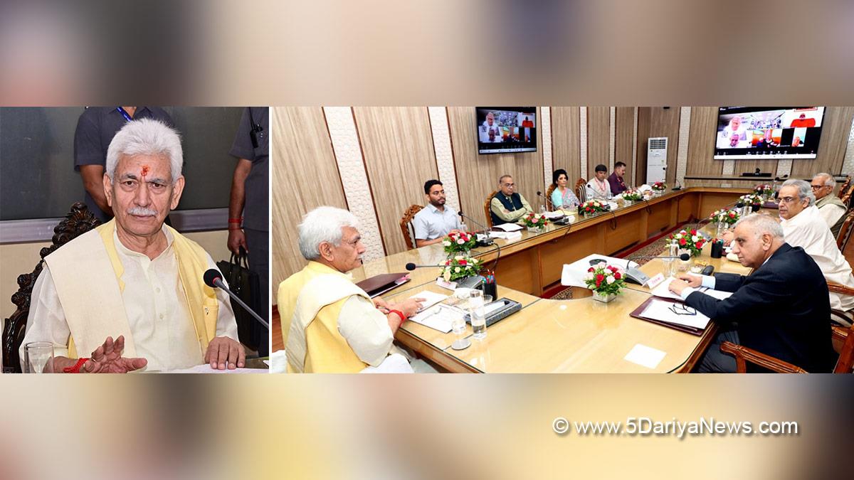 Manoj Sinha, Lieutenant Governor JK, Jammu, Shri Mata Vaishno Devi Shrine Board, SMVDSB