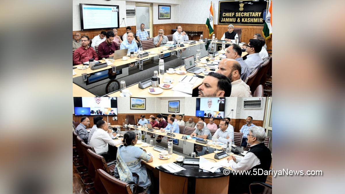 Atal Dulloo, Chief Secretary JK, Srinagar