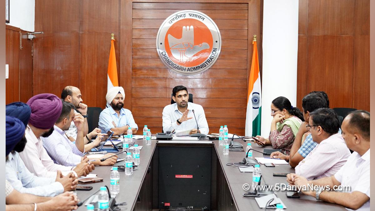 Nishant Kumar Yadav, Deputy Commissioner Chandigarh, DC Chandigarh, UT Chandigarh, Chandigarh News, Latest Chandigarh News