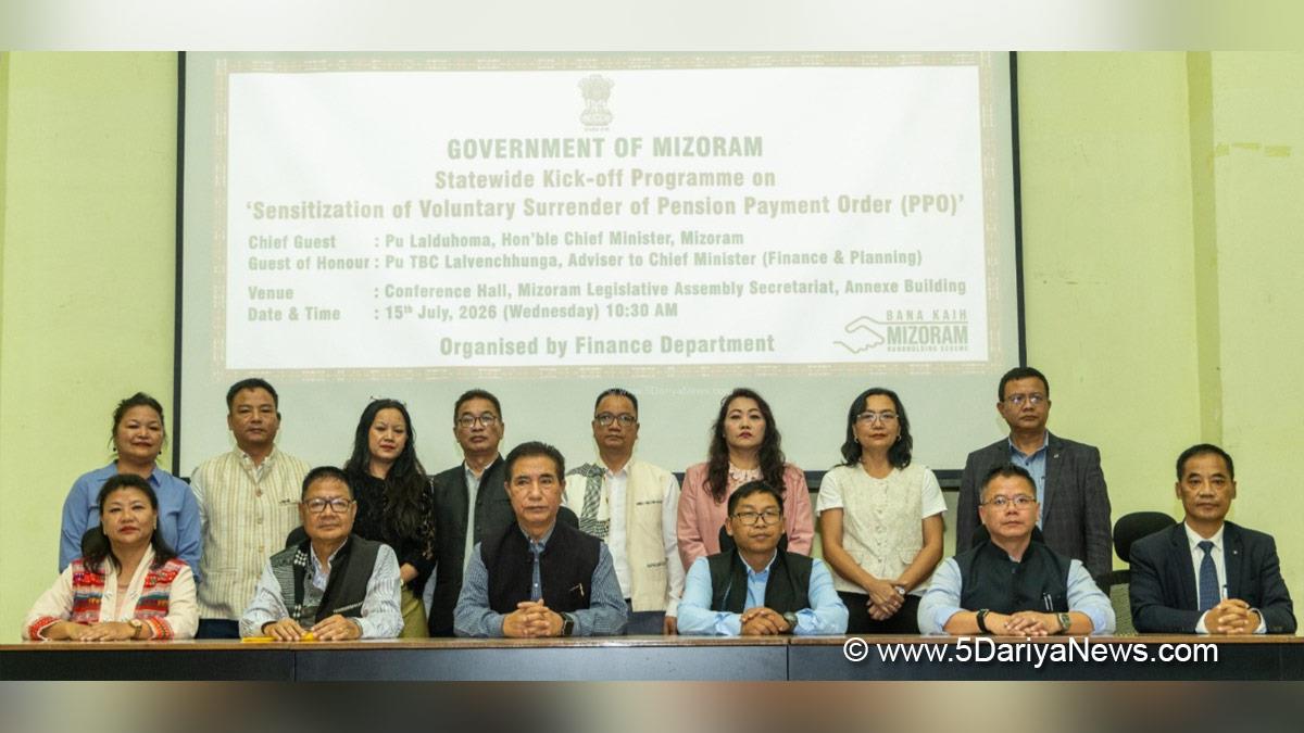 Lalduhoma, Aizawl, Mizoram, Chief Minister of Mizoram, Zoram Nationalist Party, Zoram Peoples Movement