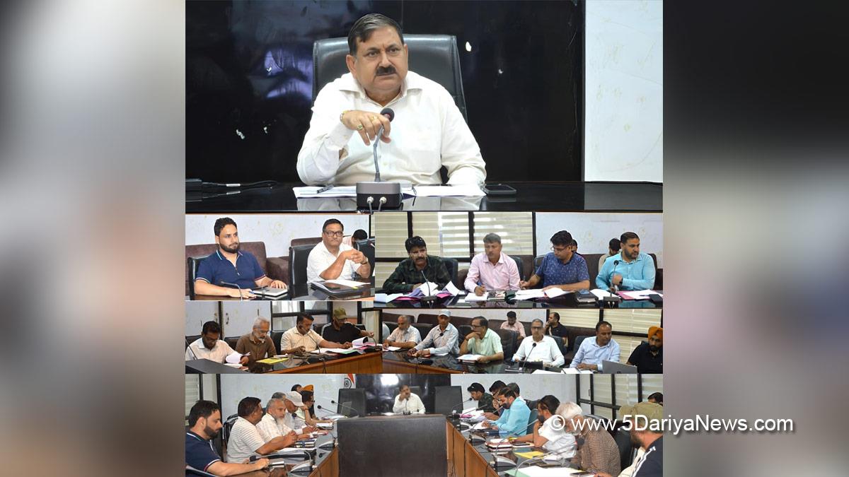 Ashok Kumar Sharma, Poonch, Deputy Commissioner Poonch