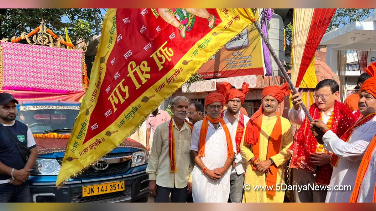 Minga Sherpa, Udhampur, DC Udhampur, Deputy Commissioner Udhampur, Shri Adi Shakti Sewak Sanstha Udhampur, 20th Pingla Mata Akhand Jyoti Yatra