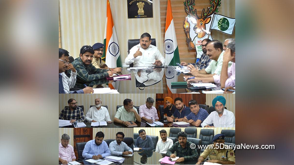 Ashok Kumar Sharma, Poonch, Deputy Commissioner Poonch, District Telecom Committee