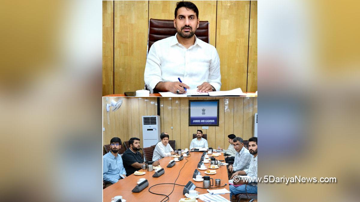 Mohammad Aijaz Asad, Secretary RDD and Panchayati Raj, Srinagar