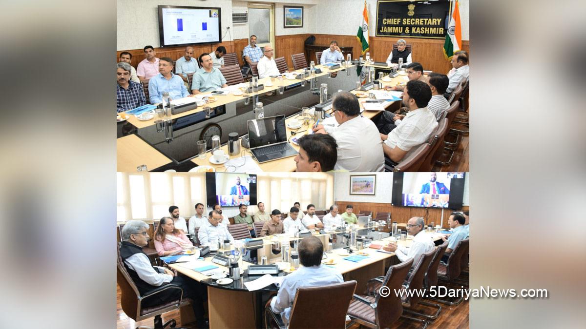 Atal Dulloo, Chief Secretary JK, Srinagar