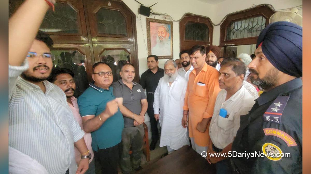 Anil Vij, Haryana, Ambala, BJP Haryana, Haryana News, Latest Haryana News