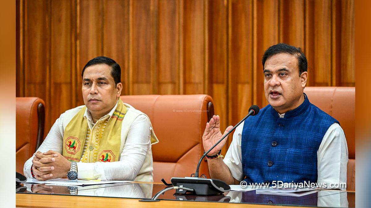 Himanta Biswa Sarma, Chief Minister of Assam, BJP Assam, Guwahati, Assam