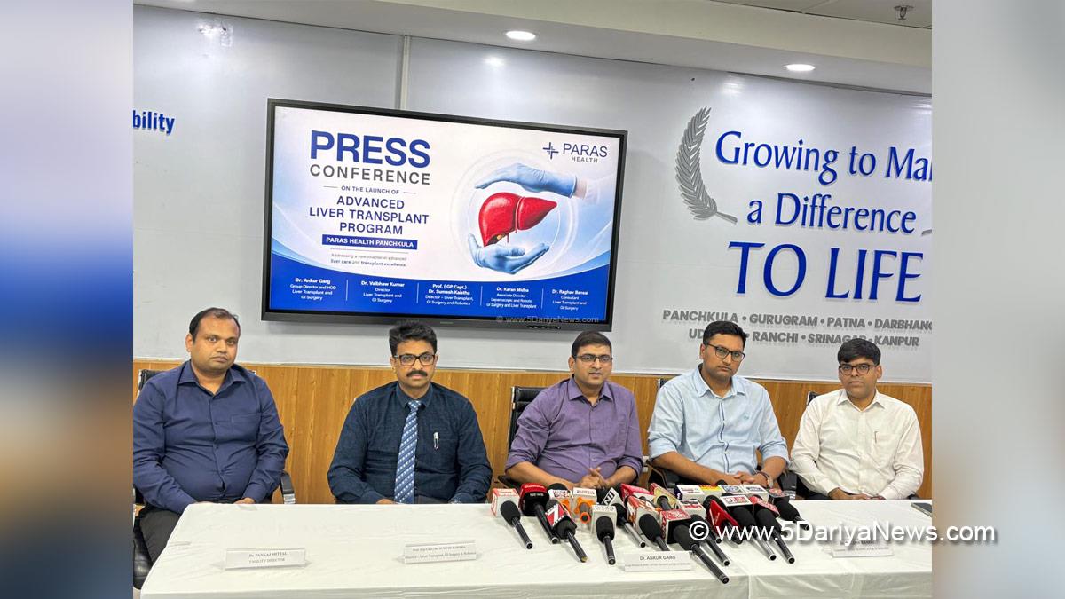 Health, Dr Pankaj Mittal, Paras Health, Paras Health Panchkula, Panchkula