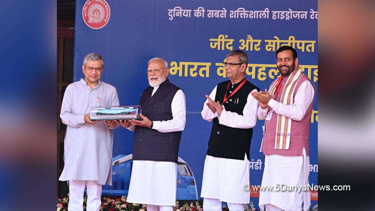 Ashwini Vaishnaw, Nayab Singh Saini, Haryana, Chief Minister of Haryana, BJP Haryana, Haryana News, Latest Haryana News, Narendra Modi, Modi, Prime Minister of India, Prime Minister, Narendra Damodardas Modi, Prof Ashim Kumar Ghosh, Haryana Governor, Jind