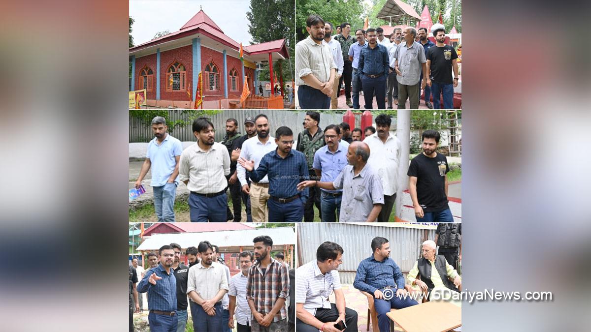 Shahzad Alam, Kulgam, Deputy Commissioner Kulgam, Mata Kulwagishori Temple Bungam, Mata Katyani Temple Kakran