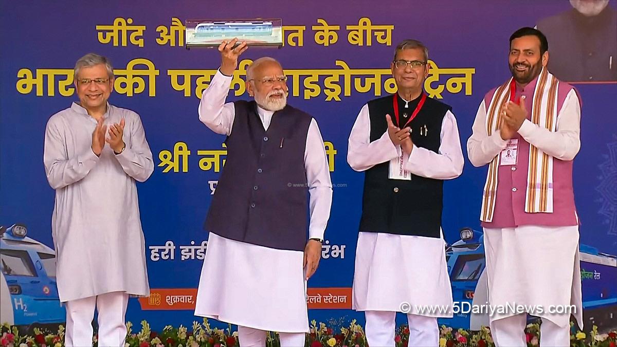 Narendra Modi, BJP, Bharatiya Janata Party, Prime Minister of India, Ashwini Vaishnaw, Nayab Singh Saini, Haryana, Chief Minister of Haryana, BJP Haryana, Haryana News, Latest Haryana News, Jind