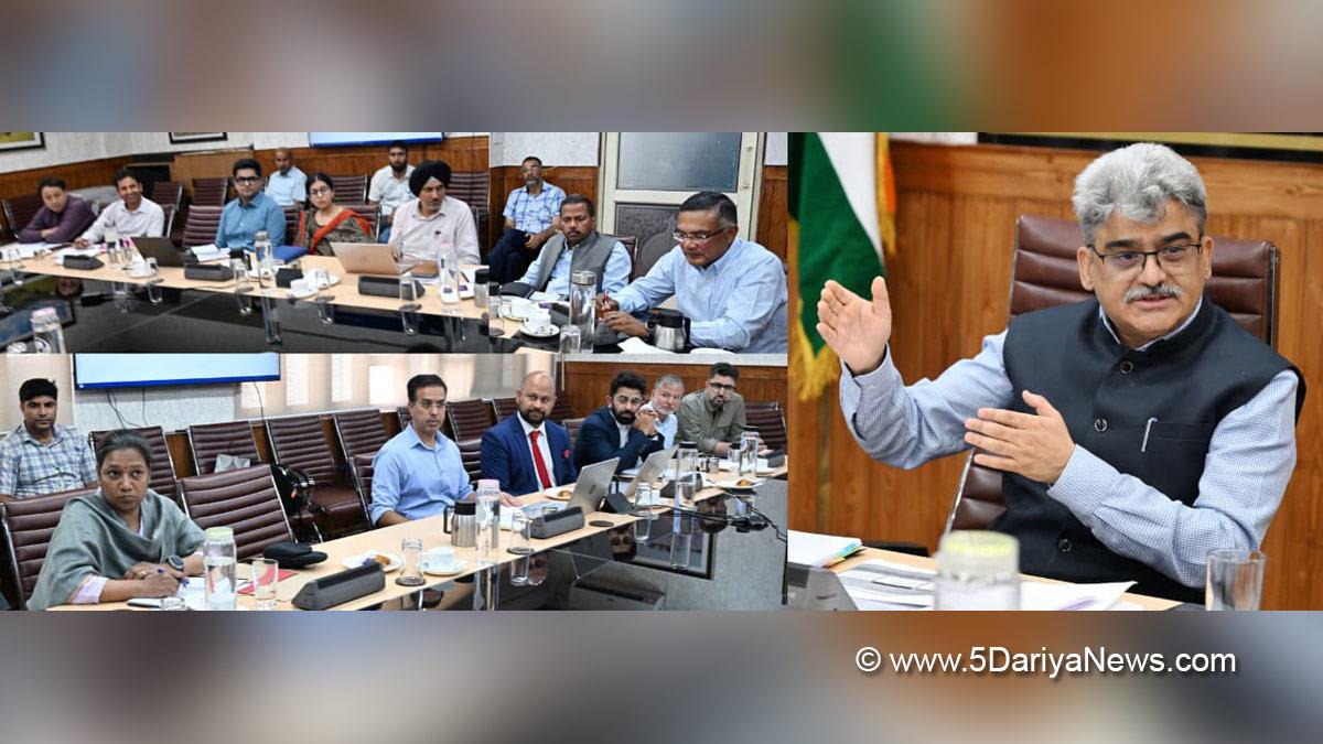 Atal Dulloo, Chief Secretary JK, Srinagar