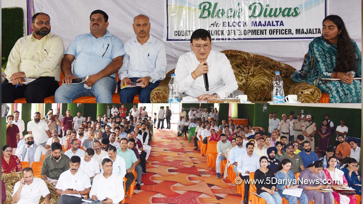 Minga Sherpa, Udhampur, DC Udhampur, Deputy Commissioner Udhampur