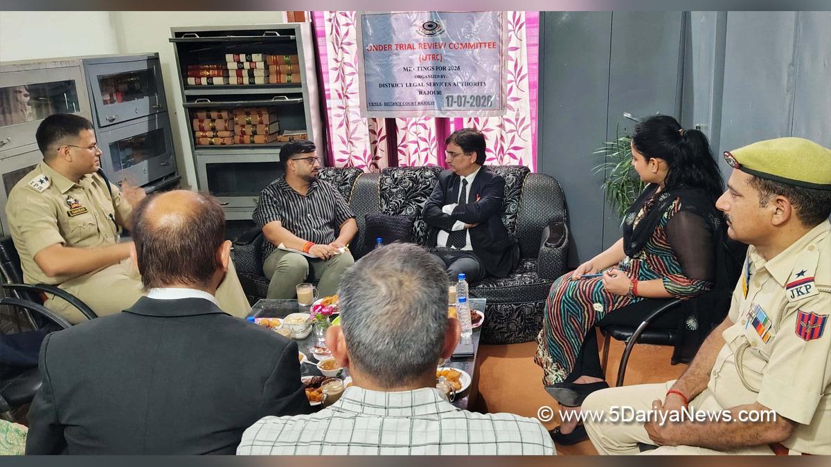 Abhishek Sharma, Rajouri, DC Rajouri, Deputy Commissioner Rajouri, District Legal Services Authority Rajouri, DLSA Rajouri