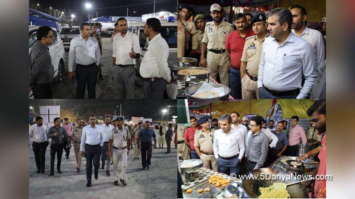 Mohammad Alyas Khan, Ramban, Deputy Commissioner Ramban, Shri Amarnath Ji Yatra, Shri Amarnath Ji Yatra 2026, Amarnath Ji Yatra, Amarnath Ji Yatra 2026, Shri Amarnath Ji Yatra Pilgrims, Shri Amarnath Ji Shrine Board, SASB, SANJY 2026