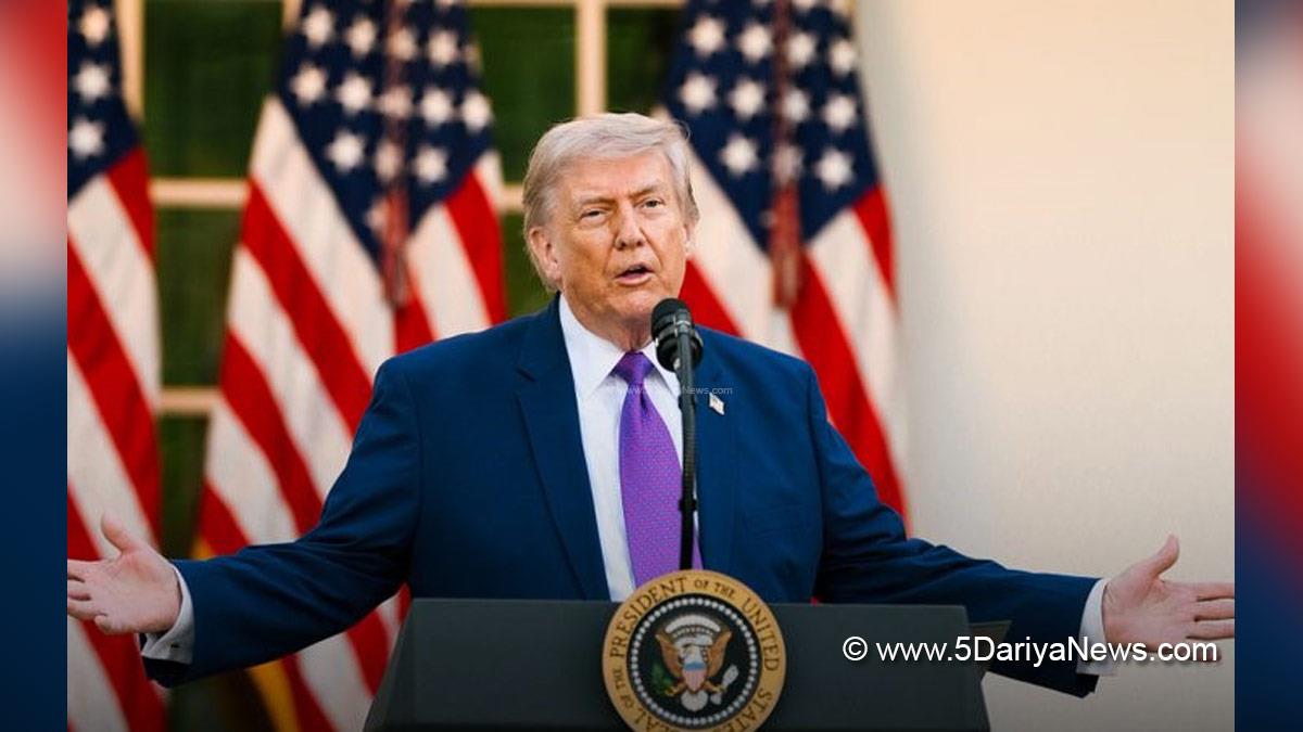 Donald Trump, US President, Washington