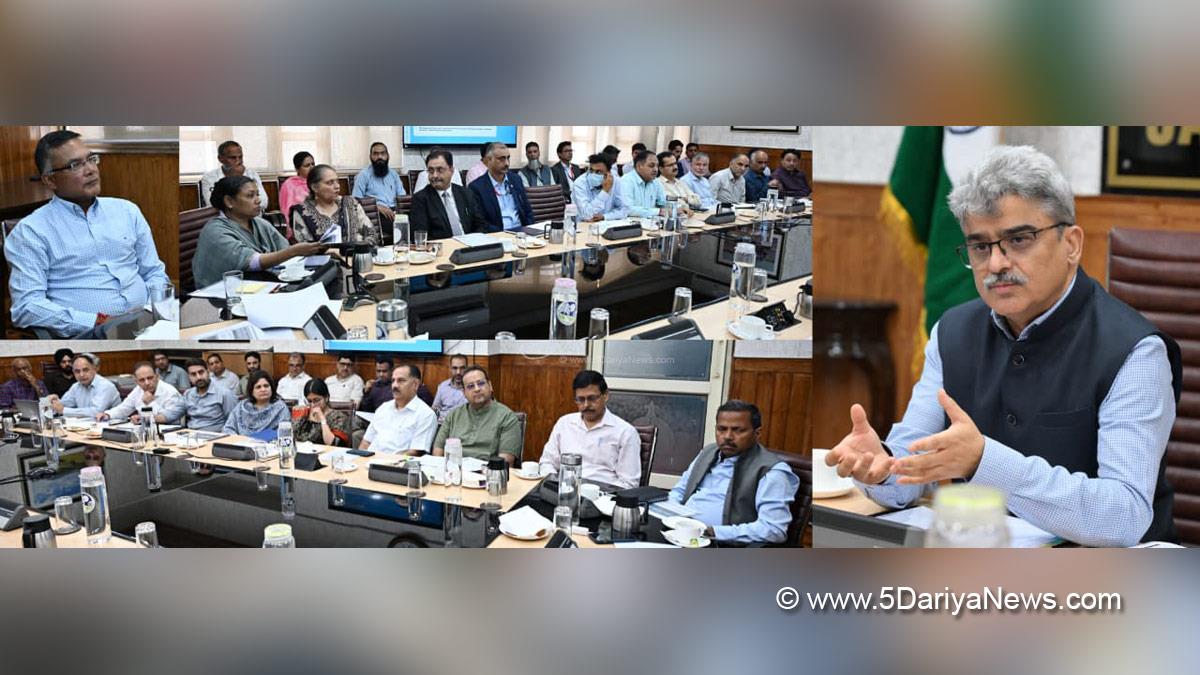 Atal Dulloo, Chief Secretary JK, Srinagar