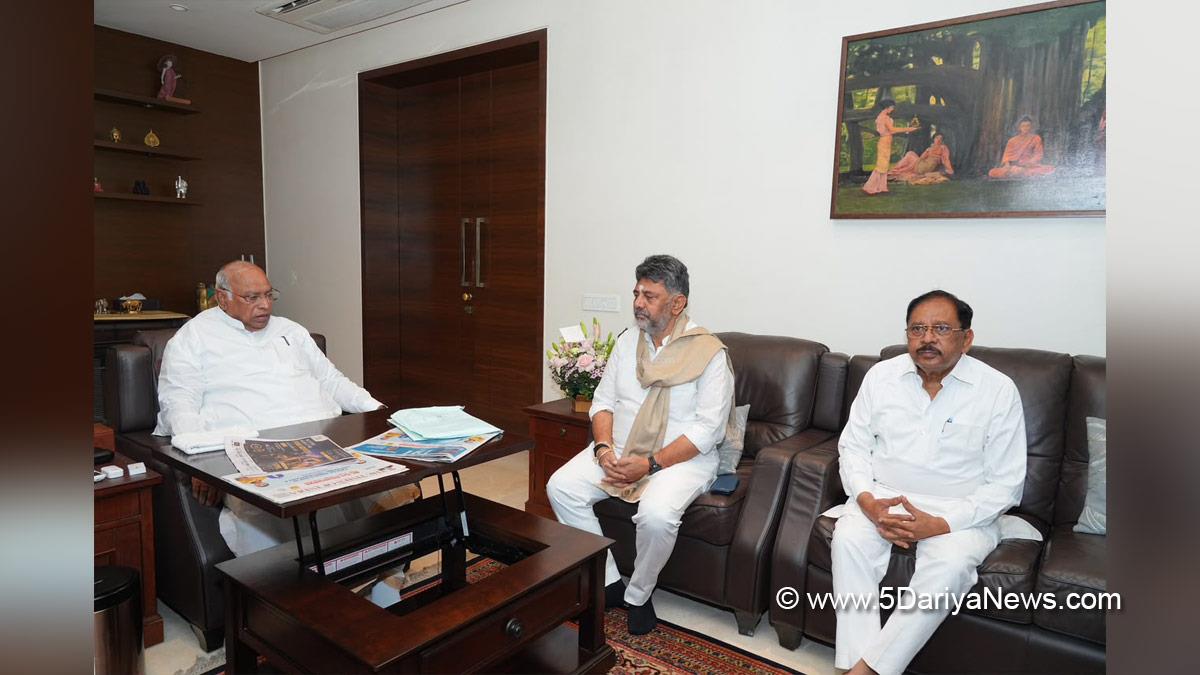 Mallikarjun Kharge, DK Shivakumar, Chief Minister of Karnataka, Karnataka Congress, Bengaluru