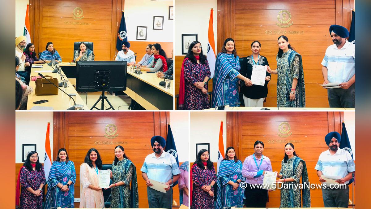 Komal Mittal, DC Mohali, Deputy Commissioner Mohali, SAS Nagar, SAS Nagar Mohali, Mohali, Sahibzada Ajit Singh Nagar, Punjab, Punjab News, Latest Punjab News