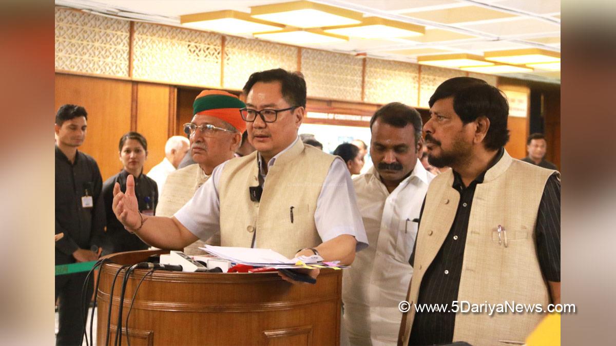 Kiren Rijiju, BJP, Bharatiya Janata Party, New Delhi