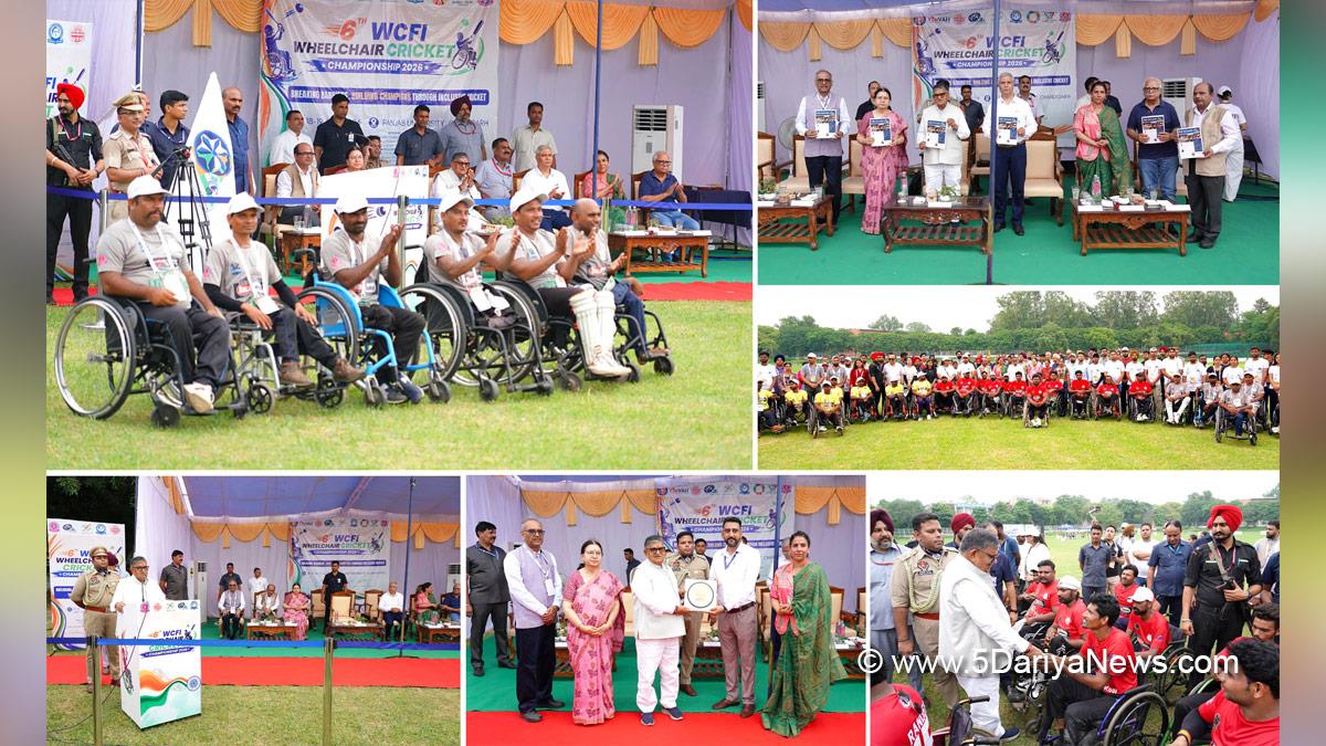 Gulab Chand Kataria, Governor of Punjab, Punjab Governor, Punjab Raj Bhavan, 6th WCFI Wheelchair Cricket Championship 2026, UT Chandigarh