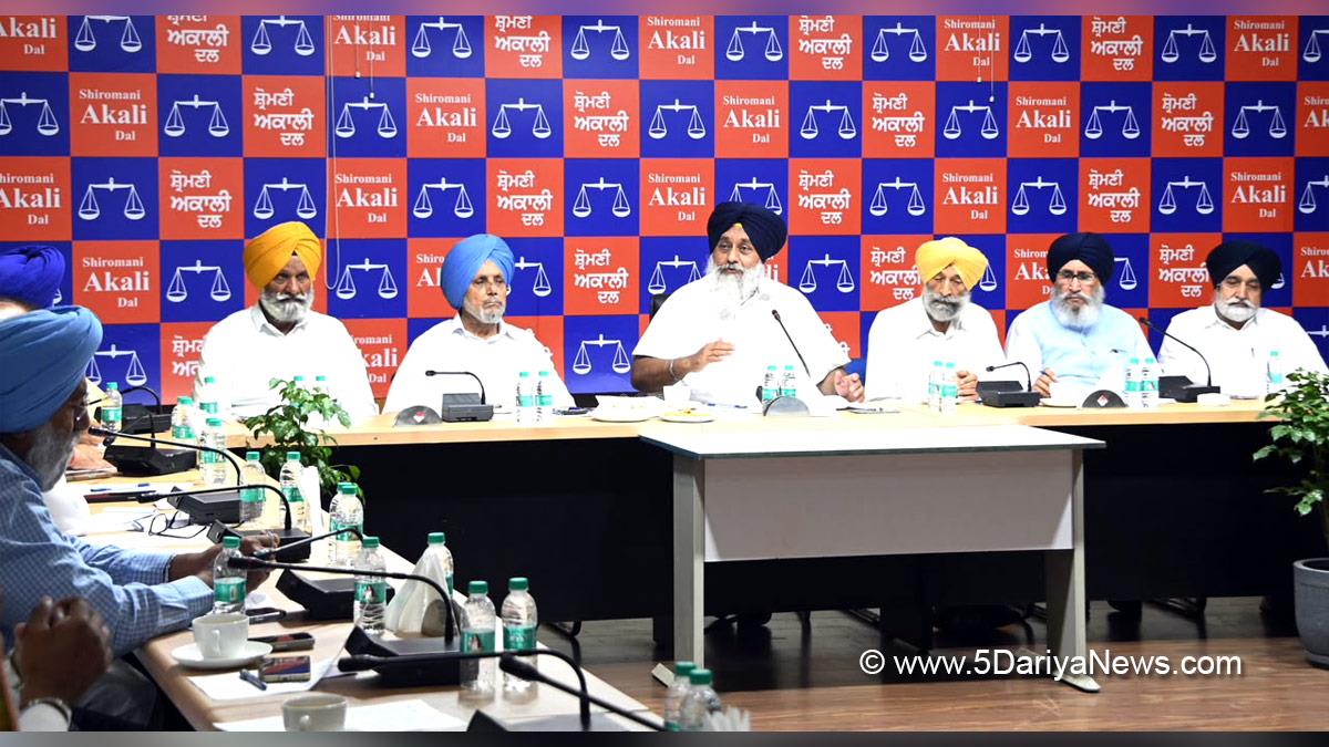 Sukhbir Singh Badal, Shiromani Akali Dal, SAD, Akali Dal, Punjab, Punjab News, Latest Punjab News