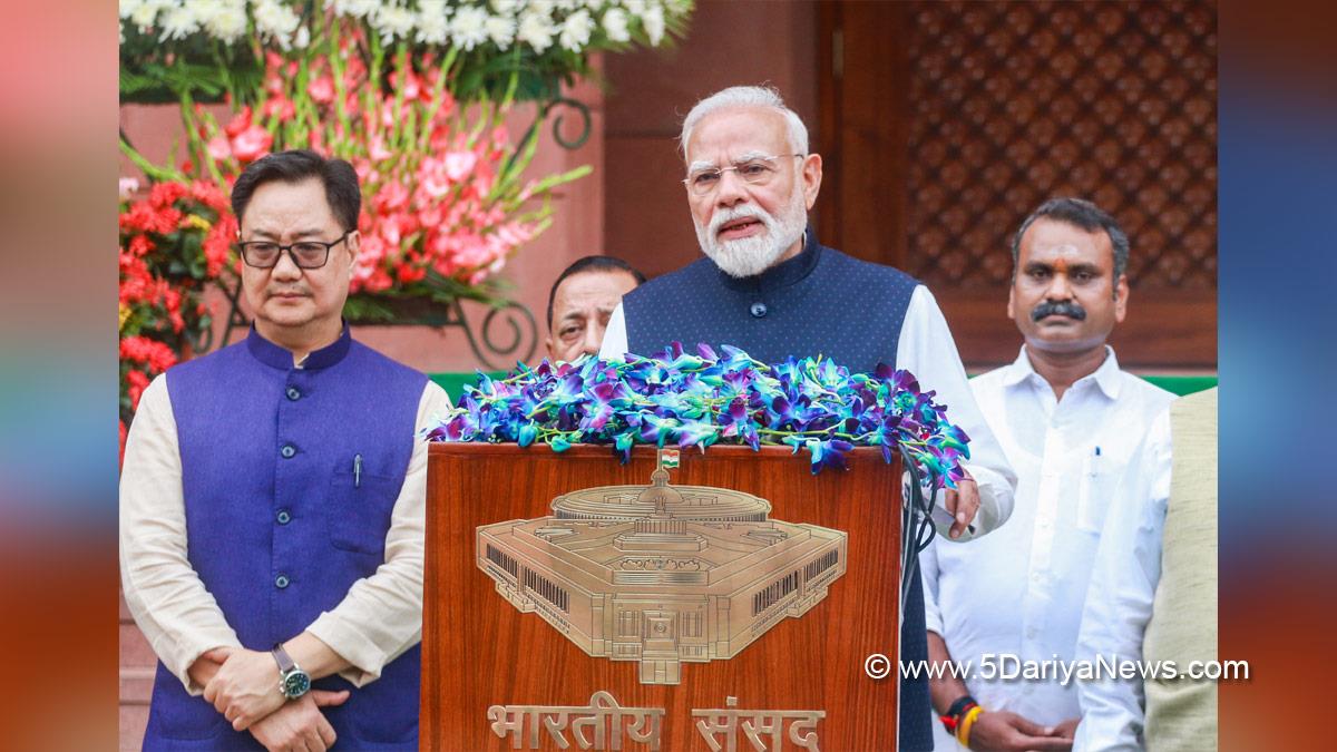 Narendra Modi, BJP, Bharatiya Janata Party, Prime Minister of India, Dr Jitendra Singh, Arjun Ram Meghwal, Kiren Rijiju, Dr L Murugan, Dr Loganathan Murugan, Monsoon Session, New Delhi