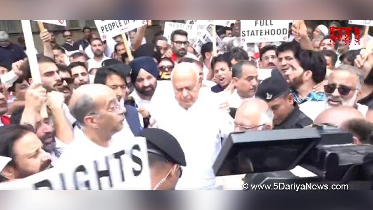 Farooq Abdullah, Dr Farooq Abdullah, Jammu and Kashmir National Conference, National Conference, New Delhi