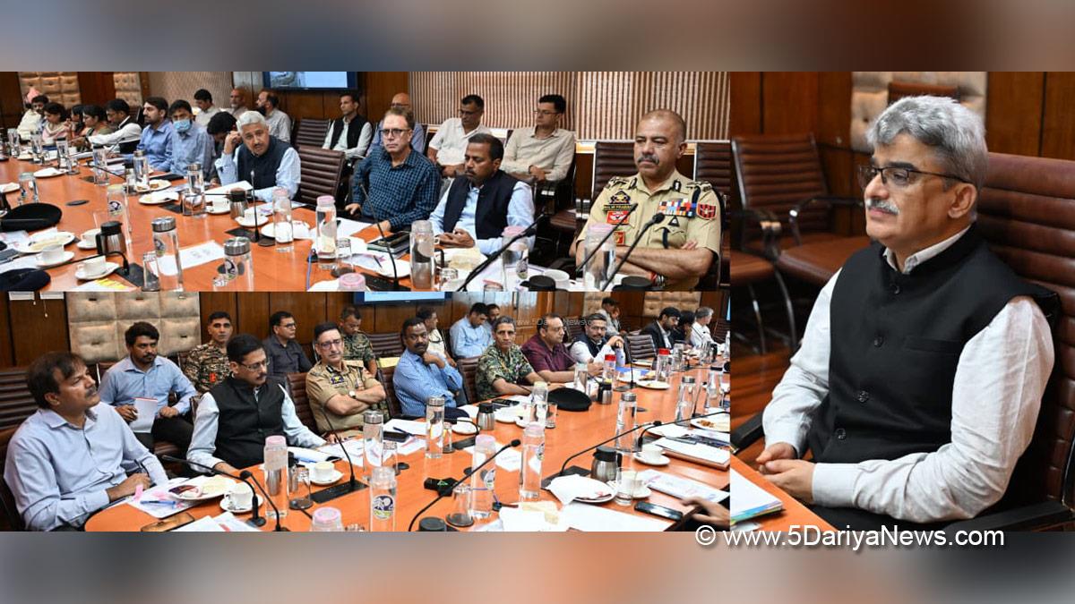 Atal Dulloo, Chief Secretary JK, Srinagar