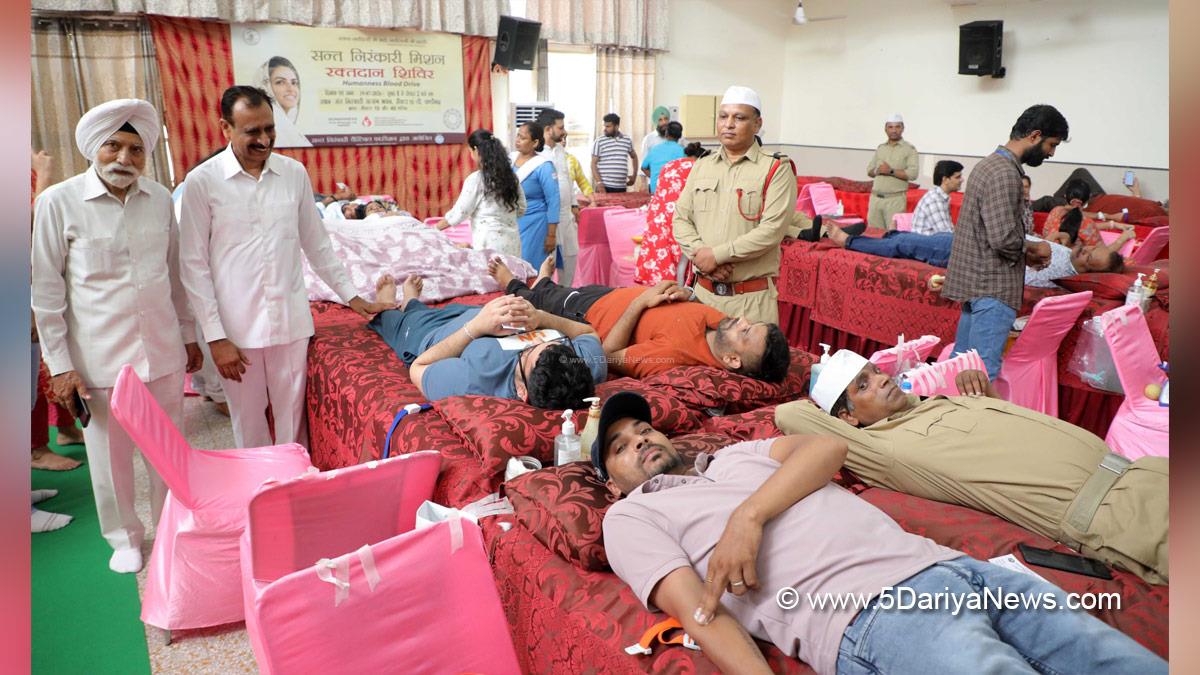 Nirankari, Satguru Mata Sudiksha ji Maharaj, Sant Nirankari charitable Foundation, Sant Nirankari Mission, Blood Donation Camp